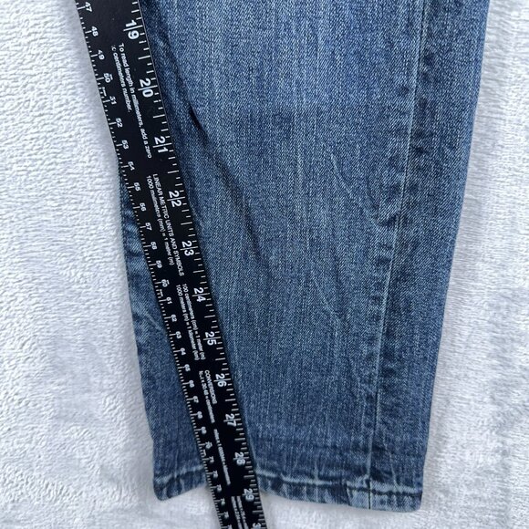 H&M Skinny Jeans Women's Size 31/32 Slim Low Waist Mid Rise Blue Denim - Picture 8 of 11
